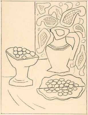 Ведерников Александр Семенович. Натюрморт с вазой